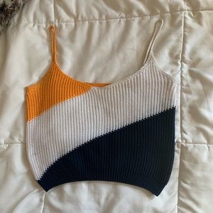 Shein Multi-Color Crop Top